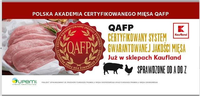 Mięso QAFP w sieci sklepów Kaufland!